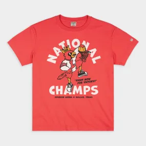 1986 Louisville Cardinals National Champs Vintage Heavyweight Tee