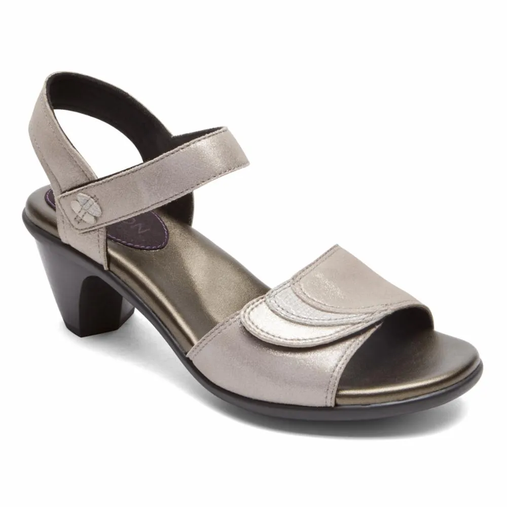 Aravon MEDICI SANDAL METALLIC/PEWTER