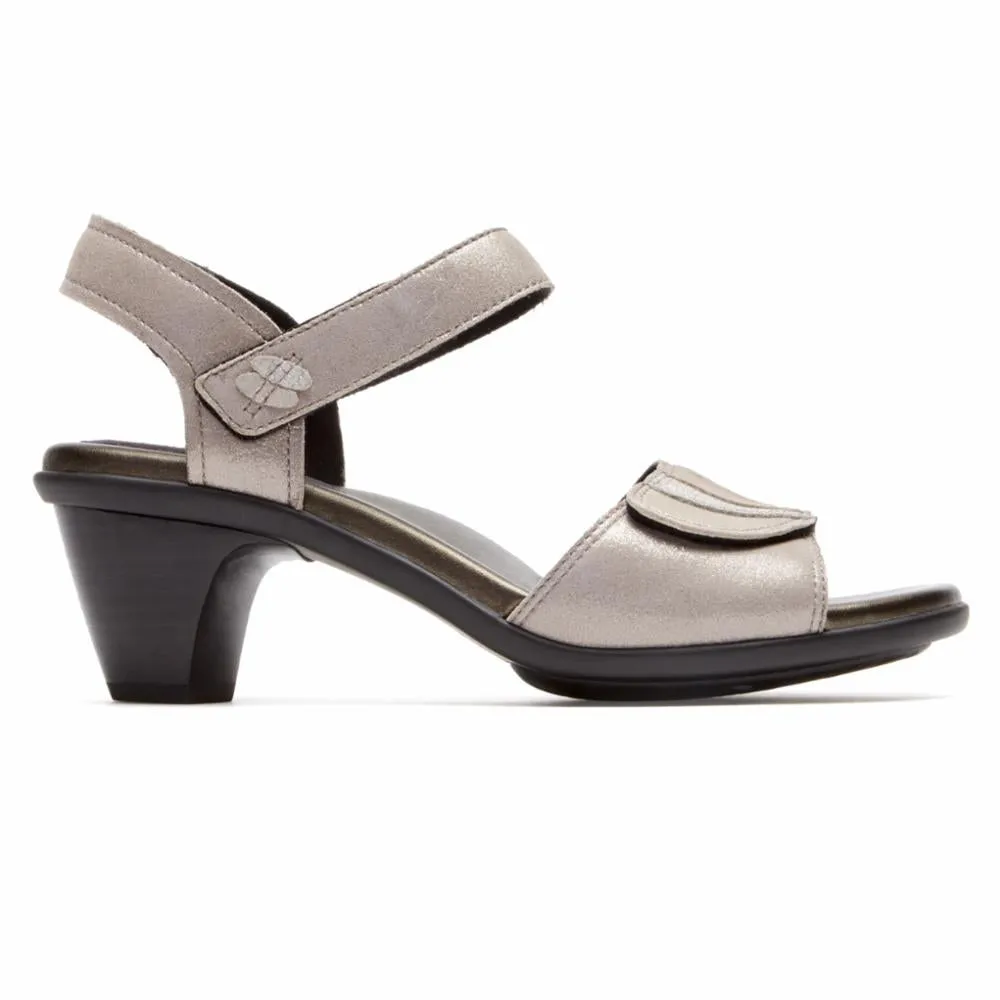 Aravon MEDICI SANDAL METALLIC/PEWTER