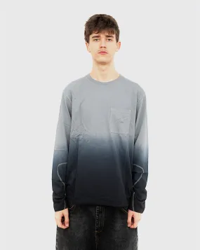 Dime Gradient Longsleeve Shirt - Charcoal