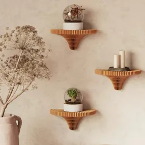 Expandable Honeycomb Kraft Paper Wall Shelves