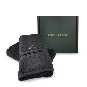 Getha Lux Towel - Dark Grey