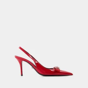 GIANNI RIBBON PUMPS