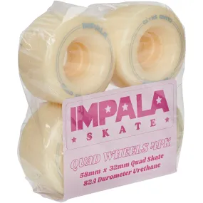 Impala Wheels - Pastel Yellow - 4 Pack