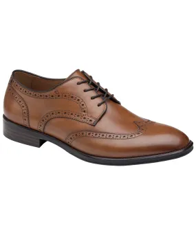 Johnston & Murphy Henrick Wingtip Full Grain - Tan