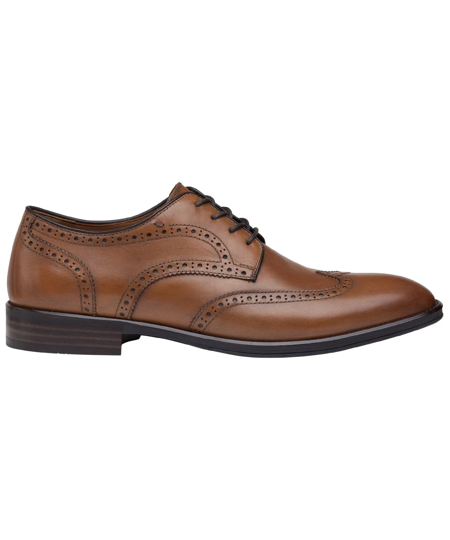 Johnston & Murphy Henrick Wingtip Full Grain - Tan