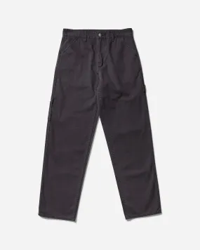 Men's Cotton Painter Pants Washed Black