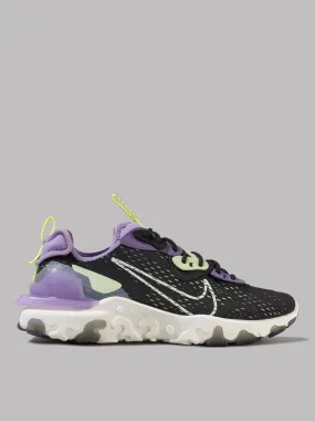 Nike React Vision (Black / Sail / Smoke Grey / Gravity Purple)