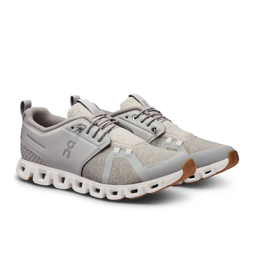 On Men's Cloud 5 Terry Shoes Glacier / White