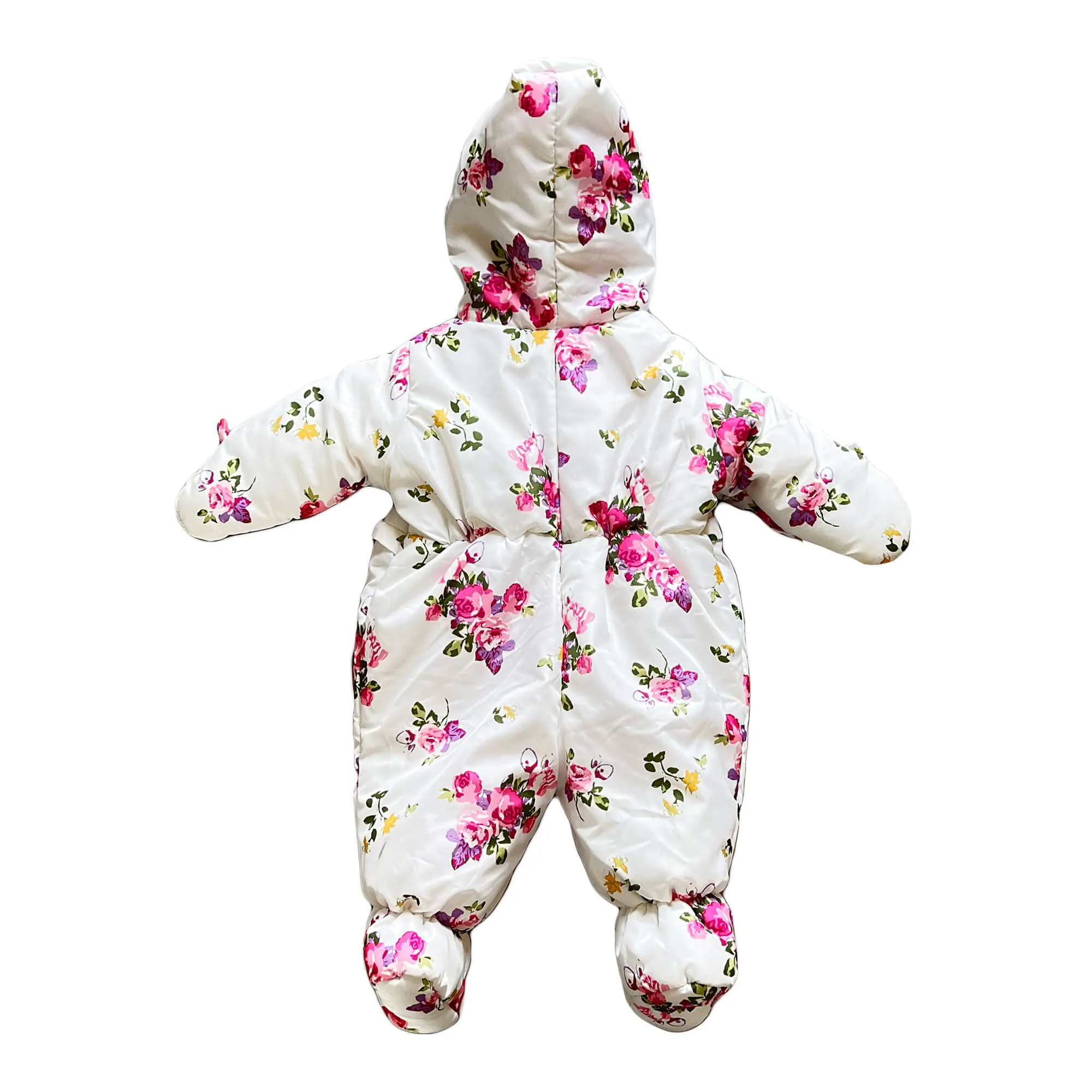 Rothschild Floral Winter Snowsuit for Infant Baby Girl 3M-6M