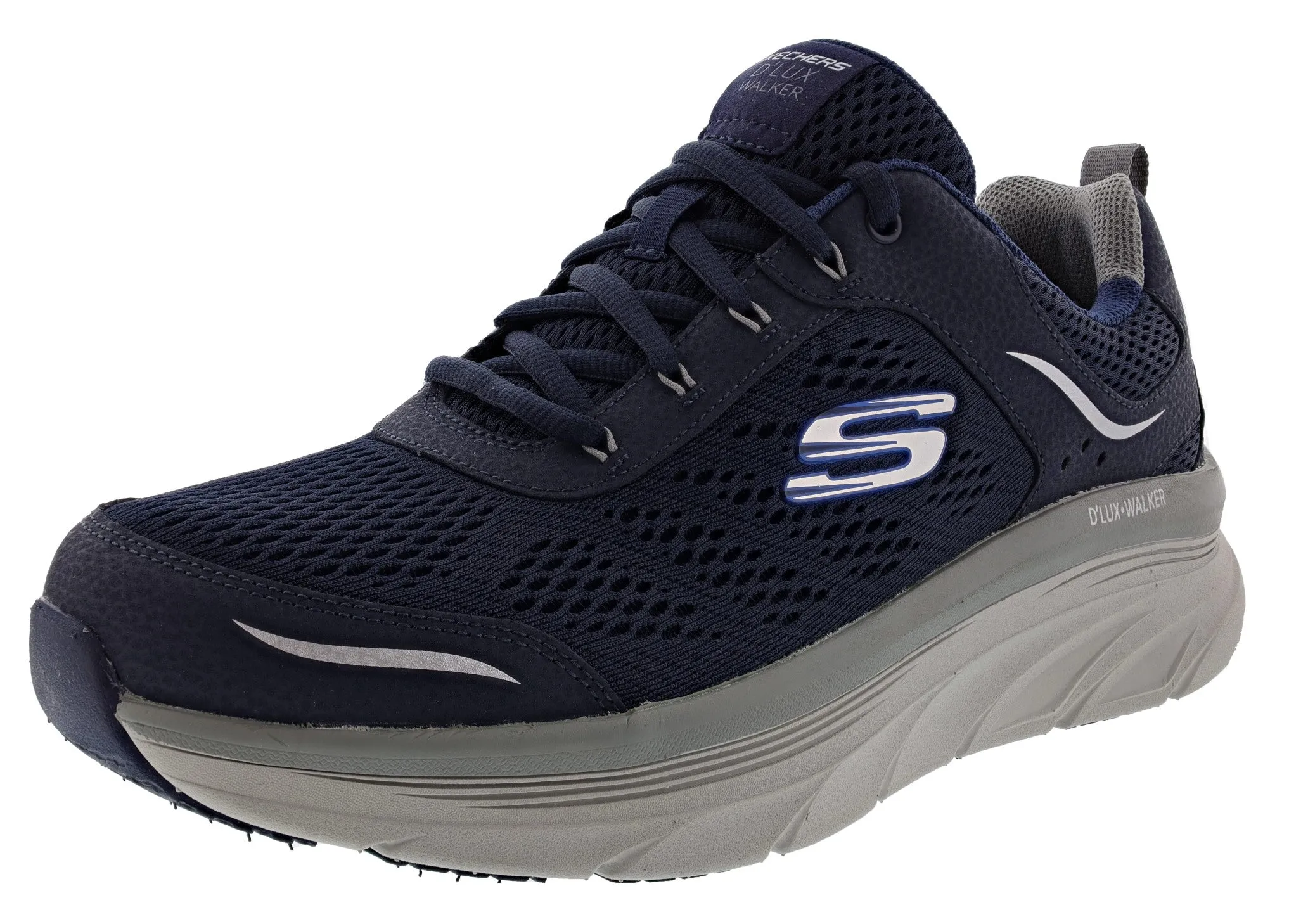 Skechers D'lux Men's Walker Relaxed Fit Walking Shoes