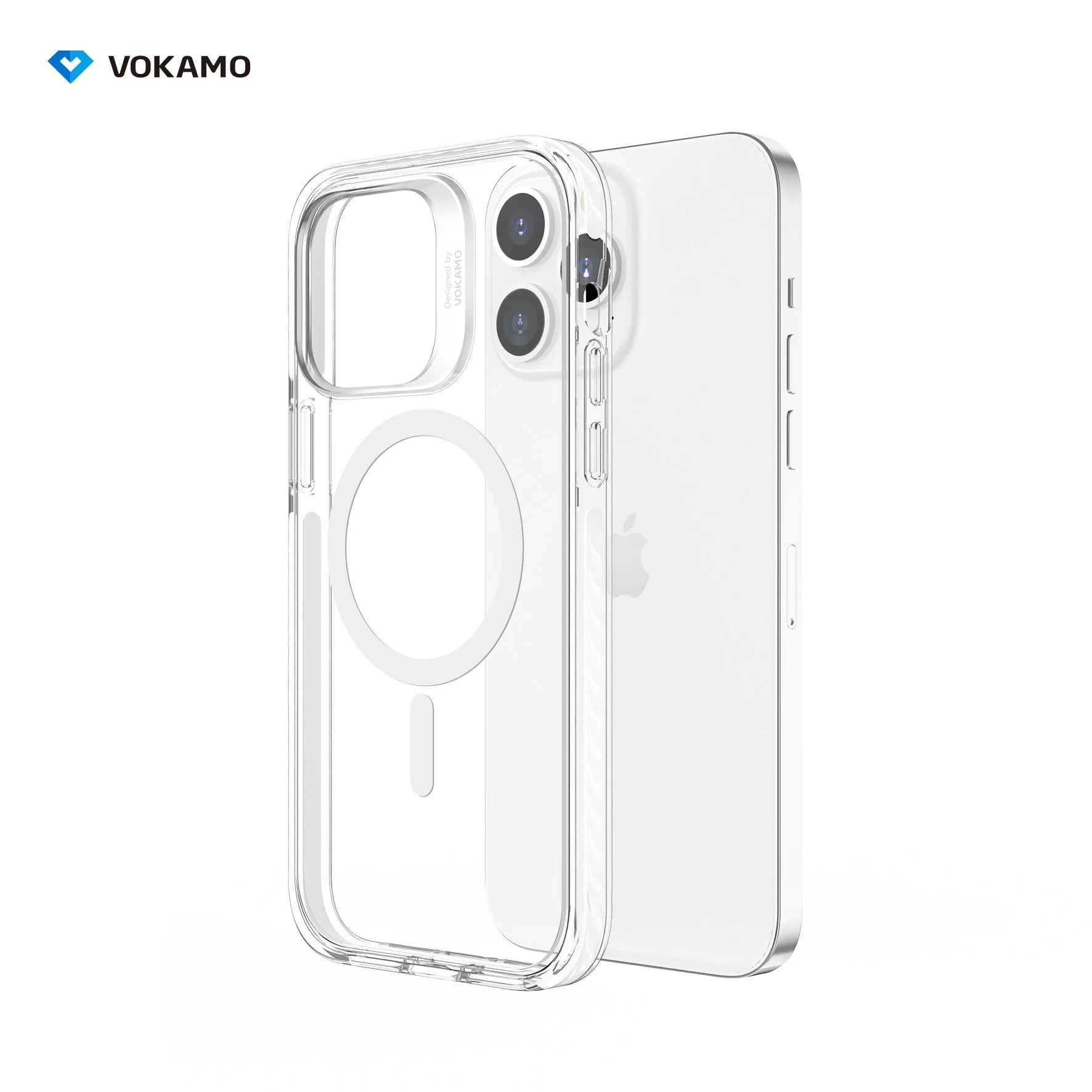 VOKAMO Hard Shockproof Case with MagSafe for iPhone 14 Pro Max/14 Pro/iPhone 14/14 Plus